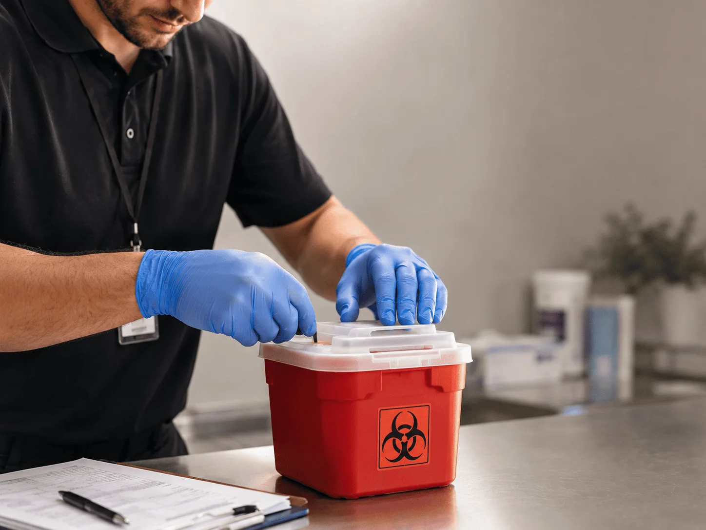 Why choose Sharps Waste Disposal in Sixes, OR